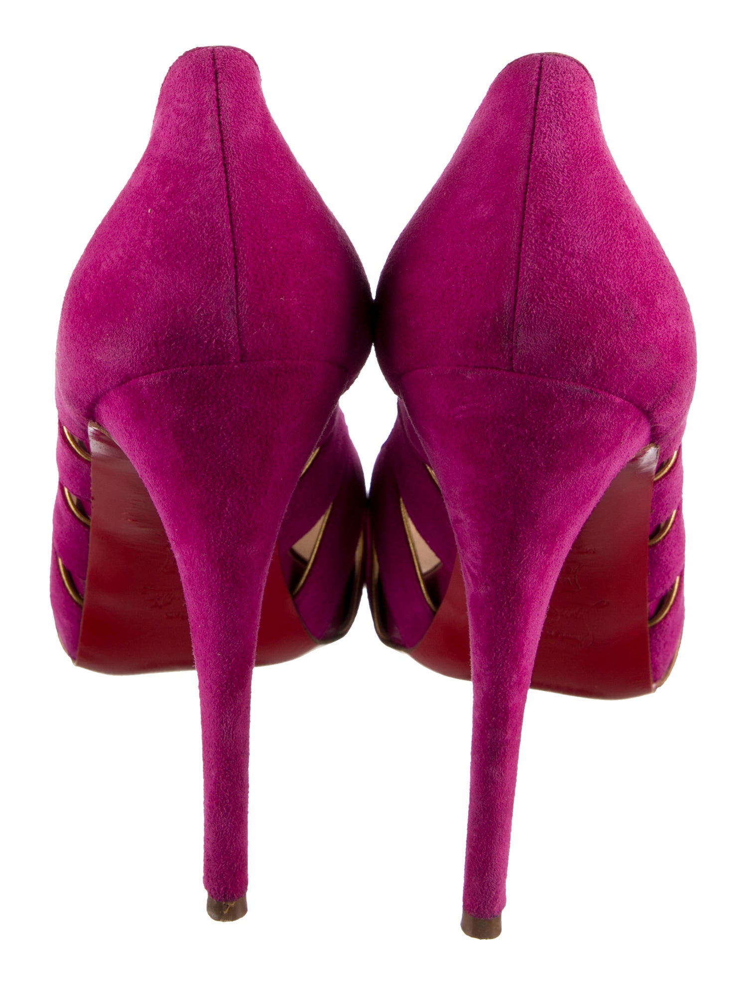 Christian Louboutin Suede Pumps